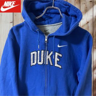 NIKE - 超レア❗️NIKE ナイキ 刺繍 スウェット パーカー DUKEの通販