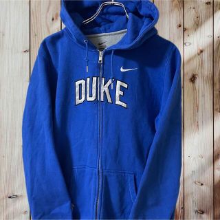 NIKE - 超レア❗️NIKE ナイキ 刺繍 スウェット パーカー DUKEの通販