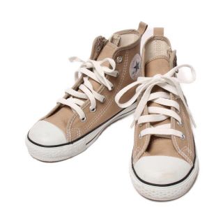 コンバース(CONVERSE)のコンバース CONVERSE ハイカットスニーカー ベージュ キッズ 19(スニーカー)