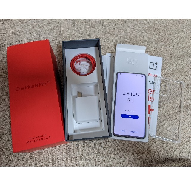 スマホ/家電/カメラ美品 OnePlus 9 (LE2115) 海外SIMフリー 128GB