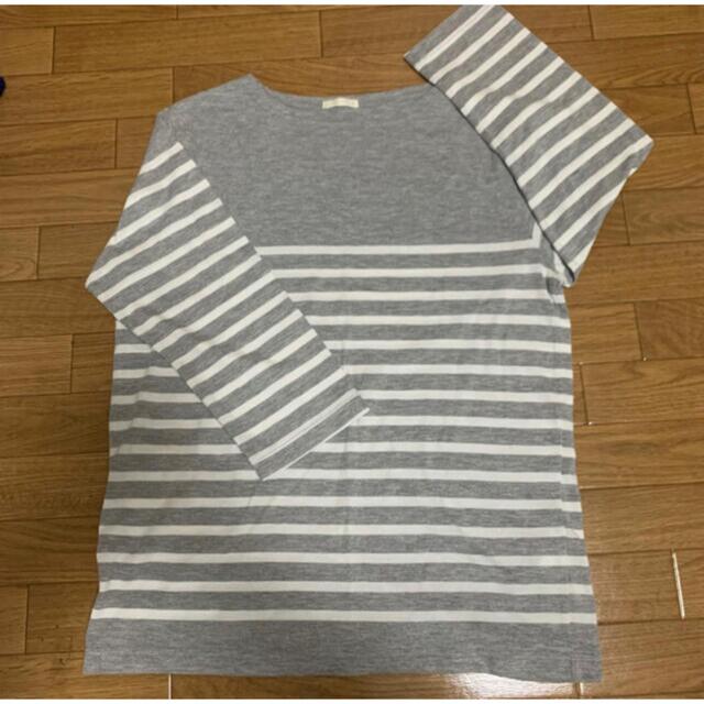 GU(ジーユー)のtシャツ 美品　七分 メンズのトップス(Tシャツ/カットソー(七分/長袖))の商品写真