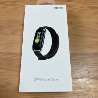 オッポ(OPPO)のOPPO BAND STYLE ブラック(その他)