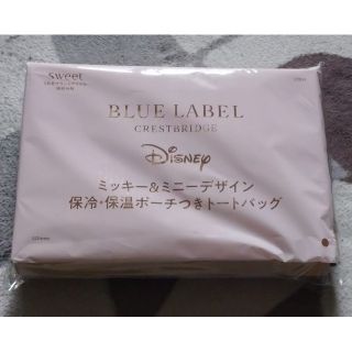 ディズニー(Disney)のsweet5月号付録 BLUE LABEL Disney トートバッグ 未開封(トートバッグ)