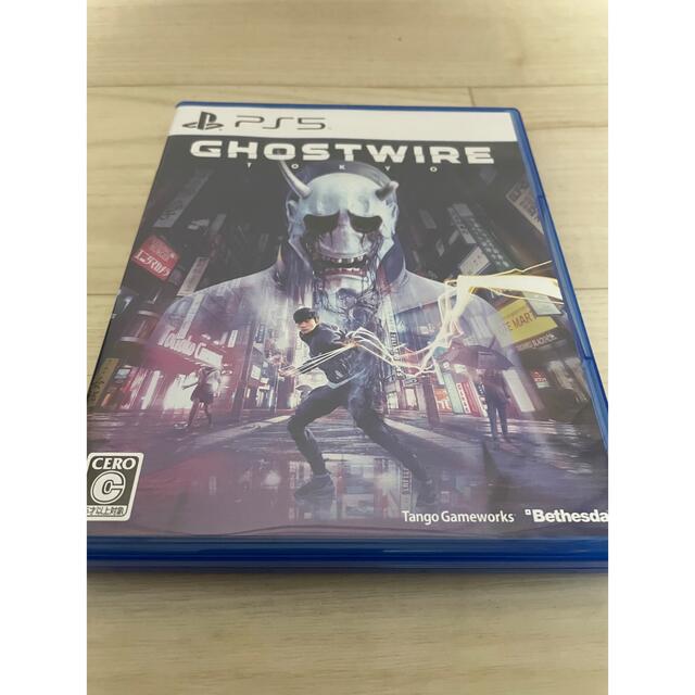 PlayStation(プレイステーション)の美中古 送料込 GhostwireTokyo PS5 ゴーストワイヤートウキョウ エンタメ/ホビーのゲームソフト/ゲーム機本体(家庭用ゲームソフト)の商品写真