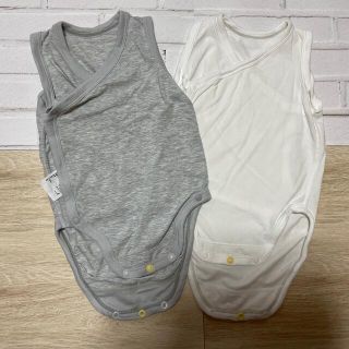 ユニクロ(UNIQLO)のユニクロ　エアリズム肌着　60 ×2(肌着/下着)