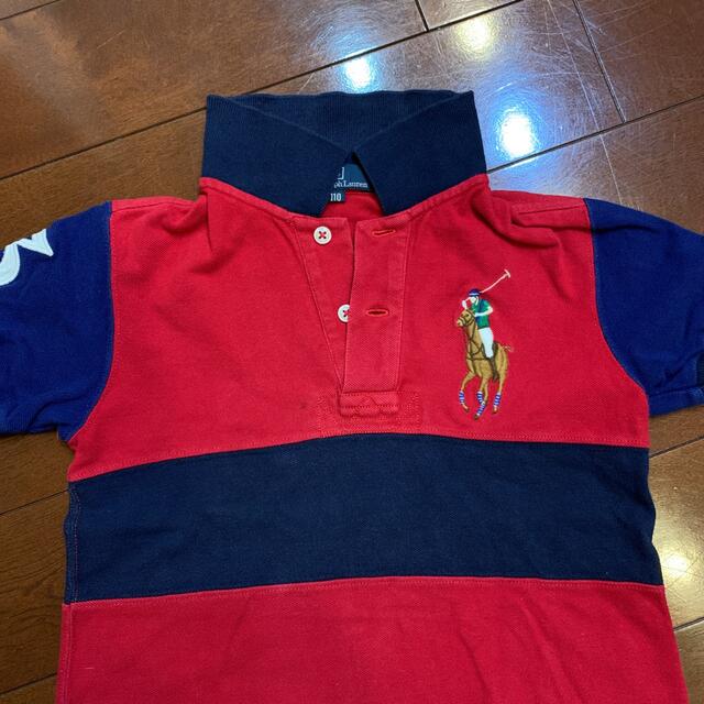 POLO RALPH LAUREN(ポロラルフローレン)のラルフローレン　Tシャツ　ポロシャツ　110  セット キッズ/ベビー/マタニティのキッズ服男の子用(90cm~)(Tシャツ/カットソー)の商品写真