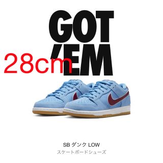 ナイキ(NIKE)のタムさん専用　NIKE SB DUNK LOW PROフィリーズバラーブルー(スニーカー)