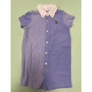 ラルフローレン(Ralph Lauren)のラルフローレン　ロンパース　美品　70cm 6M ベビー服　(ロンパース)