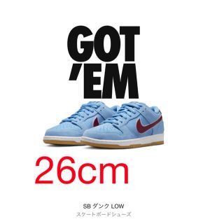 ナイキ(NIKE)のNike SB Dunk Low フィリーズ　Phillies  26cm(スニーカー)