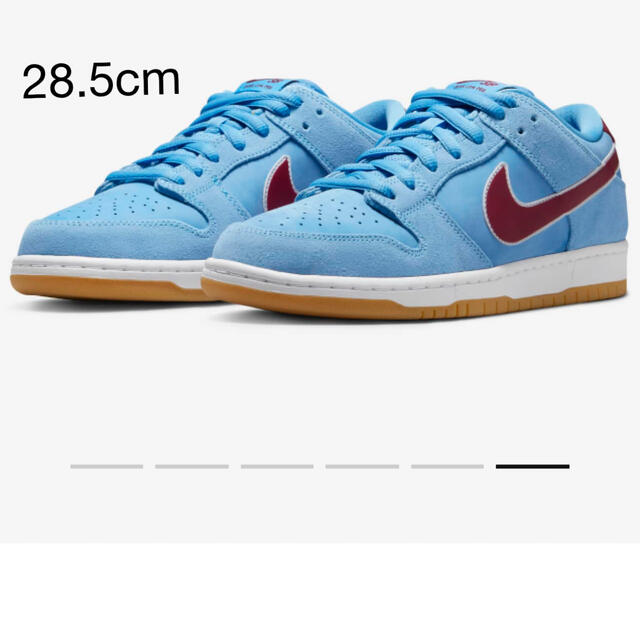 NIKE SB DUNK Valor Blue and Maroon 28.5