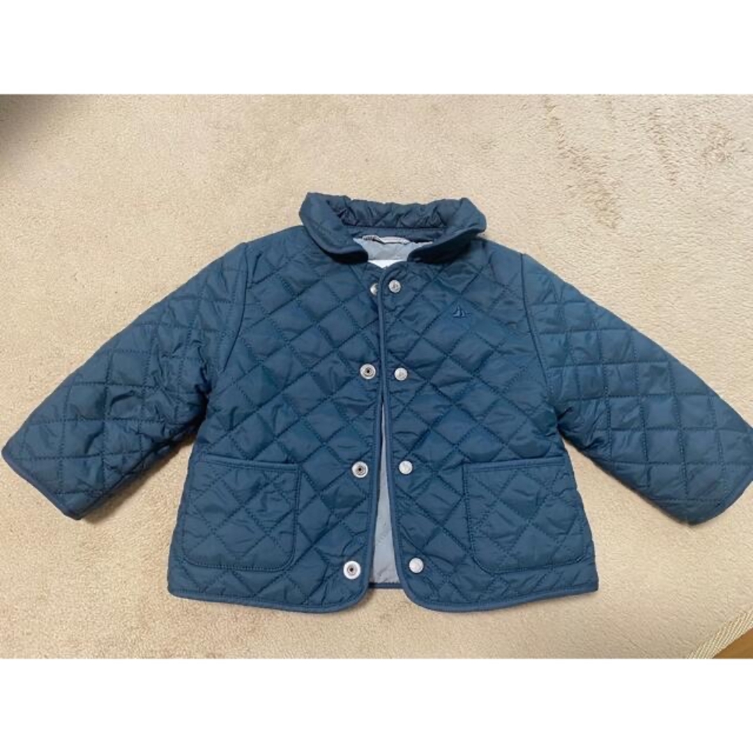 PETIT BATEAU(プチバトー)の【最終値下げ】プチバトー  キルティングジャケット キッズ/ベビー/マタニティのベビー服(~85cm)(ジャケット/コート)の商品写真