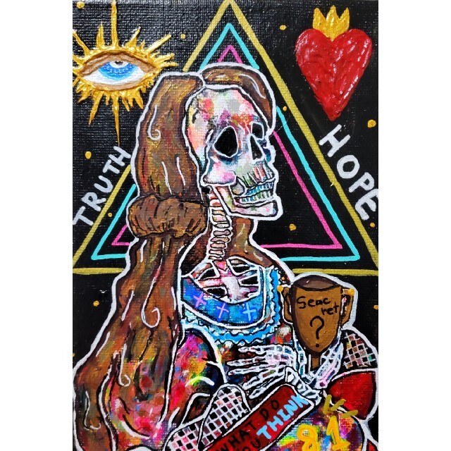 新発売】 【個展展示中作品】M 絵画/タペストリー - traama.com.br