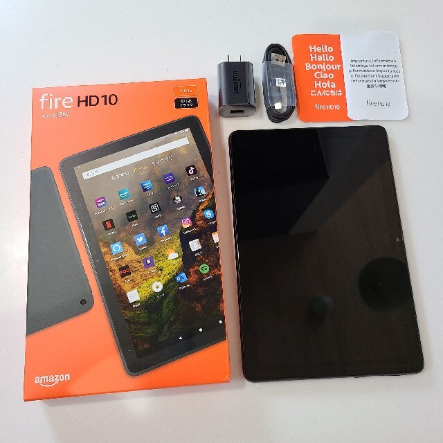 Fire HD 10 最新第11世代 32GB ブラック 黒 ケース付き