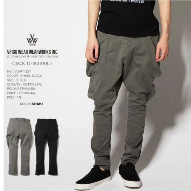 VIRGO(ヴァルゴ)の【最終価格】VIRGO RIDE CARGO PANTS メンズのパンツ(ワークパンツ/カーゴパンツ)の商品写真