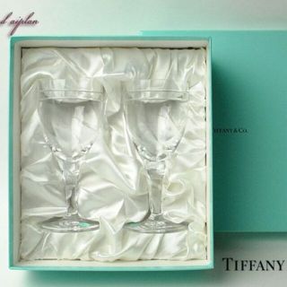 Tiffany & Co. クリスタル　シャンパングラス　2set