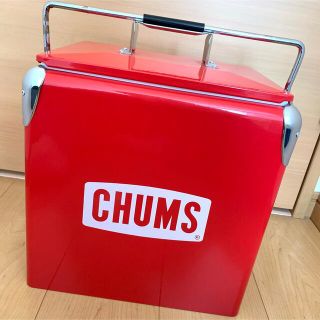 チャムス(CHUMS)のチャムス (CHUMS) スチールクーラーボックス レッド 12L(その他)