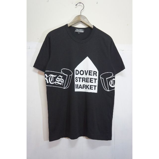 極美品 正規 DSM別注 クロムハーツ × ギャルソン Tシャツ 黒 502M▲Cotton100%生産国