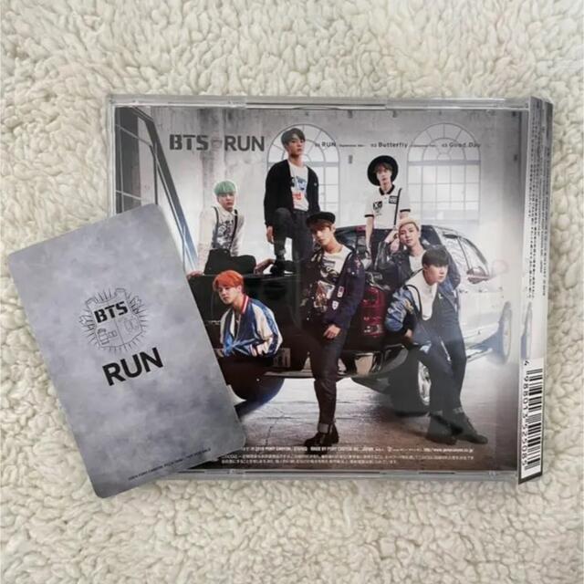 BTS RUN-Japanese Ver.- CD & トレカ ジョングク グク BTS RUN-Japanese Ver.- CD & トレカ ジョングク グク