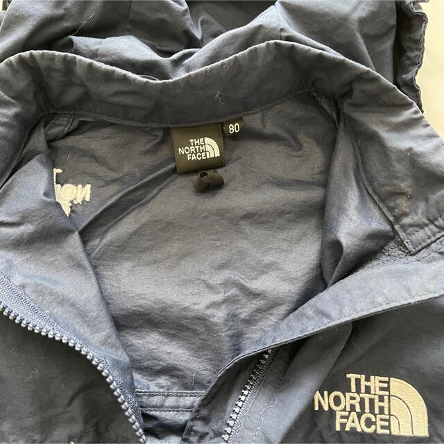 THE NORTH FACE(ザノースフェイス)のザノースフェイス　ジャンパー　ナイロンジャケット　80 キッズ/ベビー/マタニティのベビー服(~85cm)(ジャケット/コート)の商品写真