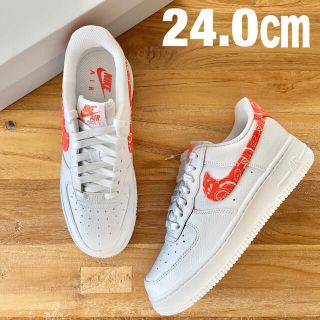 ナイキ(NIKE)の24.0㎝ NIKE エアフォース1 '07 エッセンシャル ESS ペーズリー(スニーカー)