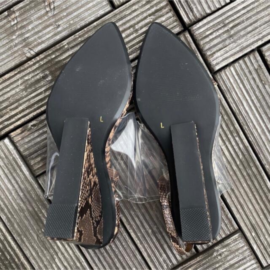 Yellow boots - ♡YELLO♡ヒール サンダル 美脚 パイソン柄 新品