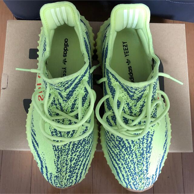 adidas(アディダス)のYEEZY BOOST 350 V2 セミフローズンイエロー　B37572 メンズの靴/シューズ(スニーカー)の商品写真