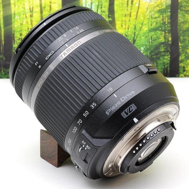 ニコン用タムロンレンズ☆18-270mm☆手振れ補正つき☆2412-1-