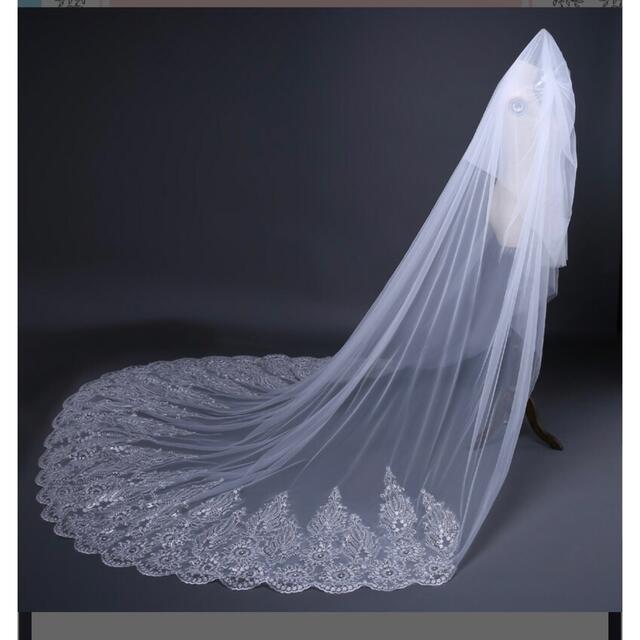結婚式　ベール レディースのフォーマル/ドレス(ウェディングドレス)の商品写真