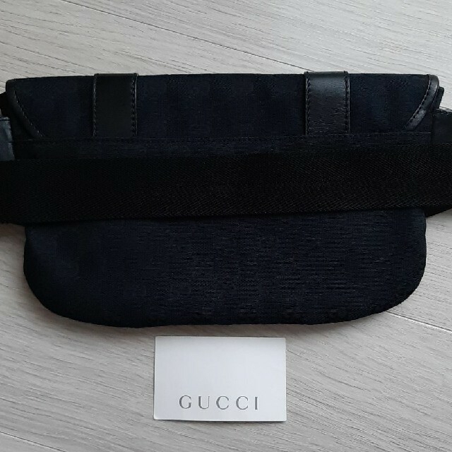Gucci(グッチ)の美品 グッチ ウエストポーチ メンズのバッグ(ウエストポーチ)の商品写真