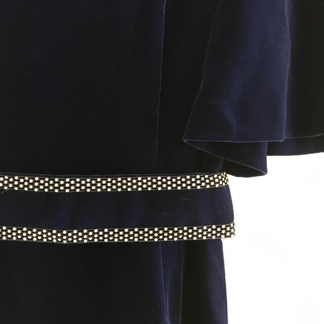 ベロア　ドレス　お値下げ レディースのワンピース(ロングワンピース/マキシワンピース)の商品写真