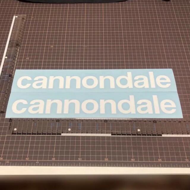 Cannondale(キャノンデール)のキャノンデール cannondale カッティングステッカー  セット スポーツ/アウトドアの自転車(その他)の商品写真