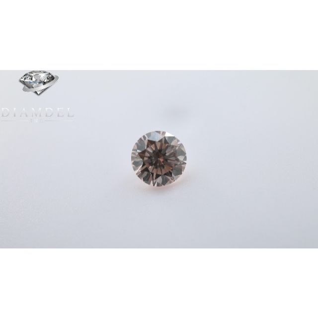 翌日発送可能】 ピンクダイヤモンドルース/ ct. 0.365 / PINK F.ORANGY