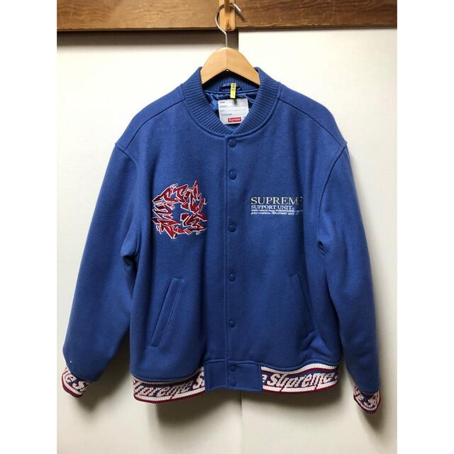 Supreme Support Unit Varsity Jacket  L