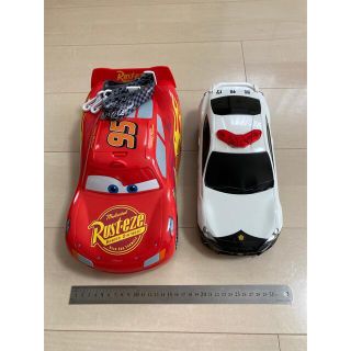 タカラトミー(Takara Tomy)のトミカ　おかたづけパトカー　　　　　　　カーズ　ディズニー　ポップコーンバゲット(キャラクターグッズ)