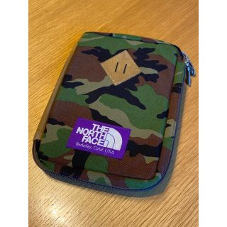 ザノースフェイス(THE NORTH FACE)のほぼ日/手帳カバー/限定/パープルレーベル/iPadmini/迷彩/別注/レザー(手帳)