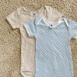 プチバトー(PETIT BATEAU)のプチバトー　ロンパース(その他)