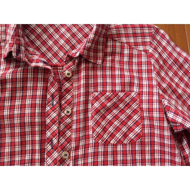 archives(アルシーヴ)のarchives  チェックシャツ Mサイズ レディースのトップス(シャツ/ブラウス(長袖/七分))の商品写真