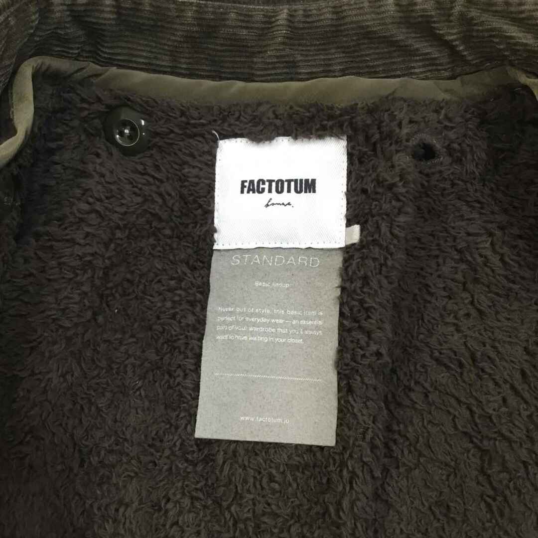 ♪♪FACTOTUM ファクトタム メンズ ジャケット SIZE 44 カーキ 2