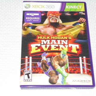 エックスボックス360(Xbox360)のxbox360★HULK HOGAN'S MAIN EVENT 海外版(家庭用ゲームソフト)