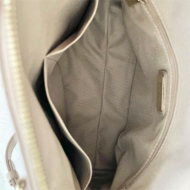 美品 FURLA フルラ パイパー 2way バッグ グレージュ 美品 FURLA フルラ パイパー 2way バッグ グレージュ
