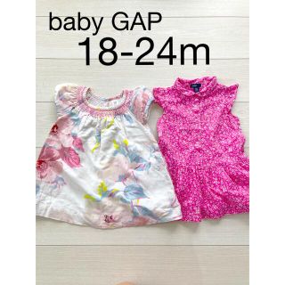 ベビーギャップ(babyGAP)の【baby GAP 18-24m ワンピース　2点セット販売】(ワンピース)