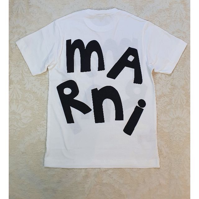 新品・未使用】MARNI KIDS ロゴ コットンTシャツ 14Y-