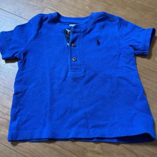 ラルフローレン(Ralph Lauren)のRalph Lauren 男の子　ポロシャツ　ブルー　18M 80(シャツ/カットソー)