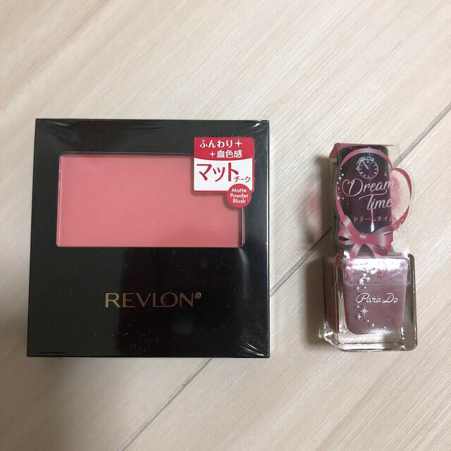 REVLON(レブロン)のレブロン マット パウダー ブラッシュ 114 ピンクスフレ(1コ入) コスメ/美容のベースメイク/化粧品(チーク)の商品写真