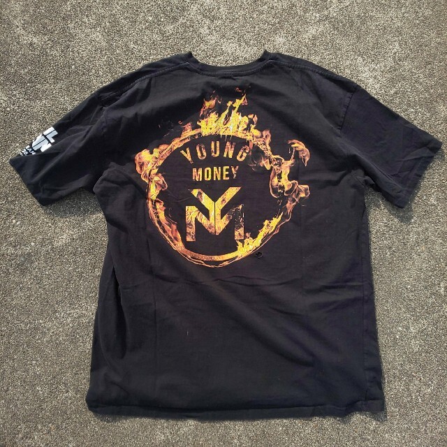 2000s US FWA fire-printed tee メンズのトップス(Tシャツ/カットソー(半袖/袖なし))の商品写真