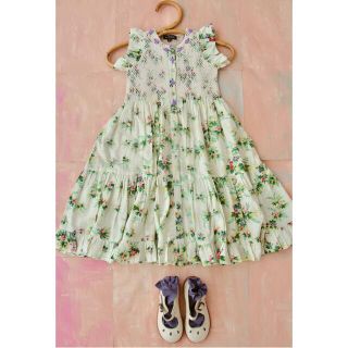 キャラメルベビー&チャイルド(Caramel baby&child )のbonjour diary 222ss ibiza dress  8y(ワンピース)