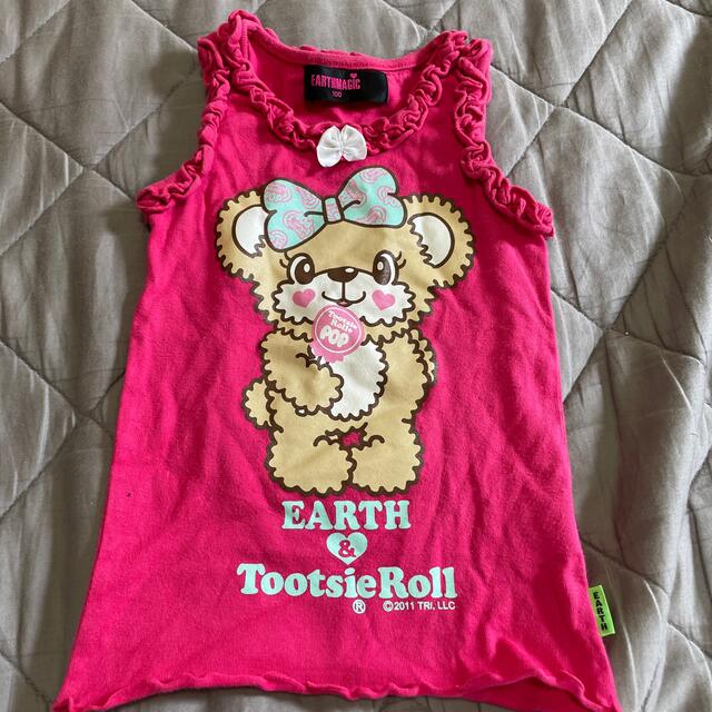 EARTHMAGIC(アースマジック)のアースマジック　100 キッズ/ベビー/マタニティのキッズ服女の子用(90cm~)(Tシャツ/カットソー)の商品写真