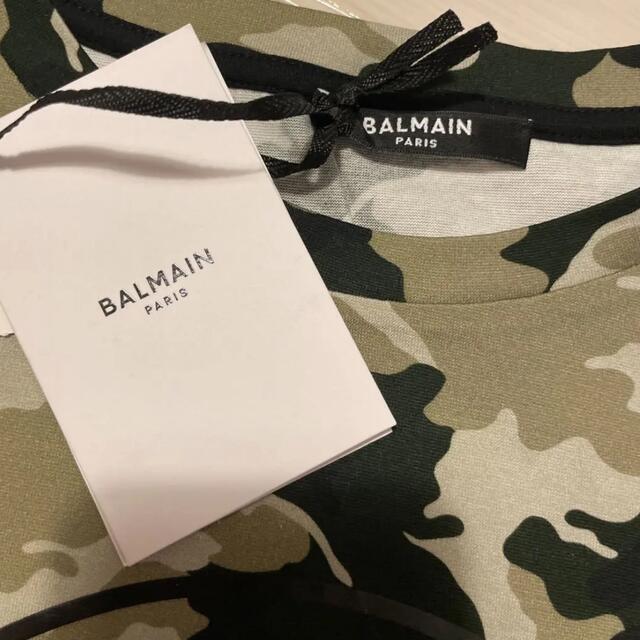 BALMAIN(バルマン)のBALMAIN kids16Y 迷彩柄Tシャツ レディースのトップス(Tシャツ(半袖/袖なし))の商品写真