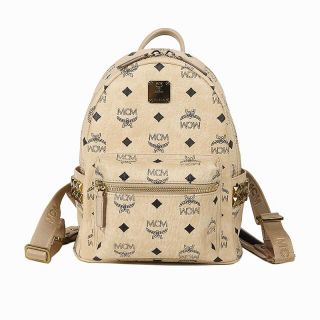 エムシーエム(MCM)のエム・シー・エム MCM スターク サイドスタッズ バックパック ヴィ【中古】(リュック/バックパック)