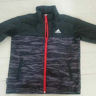 アディダス(adidas)のadidas アディダス ブラックグレー(ジャケット/上着)